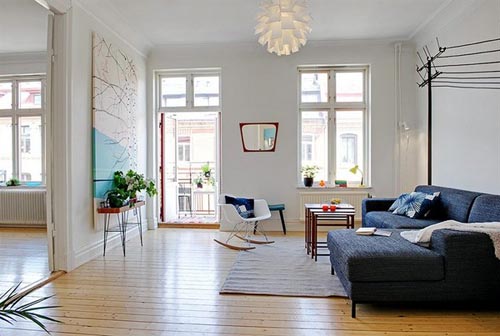 Căn hộ 64m2 đẹp mắt